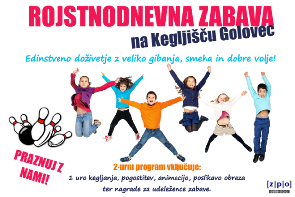 Rojstnodnevne zabave na Kegljišču