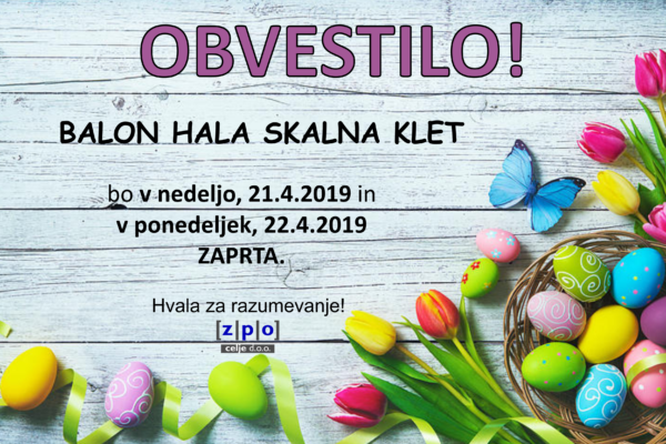 Rekreirali se bomo po praznikih…