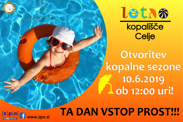 V ponedeljek bomo lahko brezplačno čofotali na Letnem bazenu…