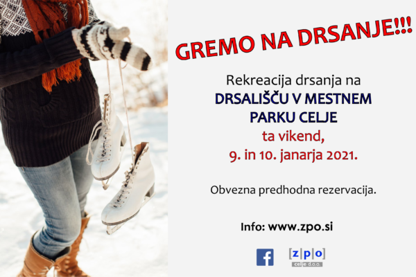 Ta vikend bomo drsali!