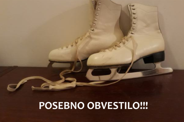 Rekreativno drsanje ta vikend…