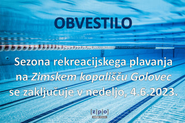 Ljubitelji plavanja pozor…