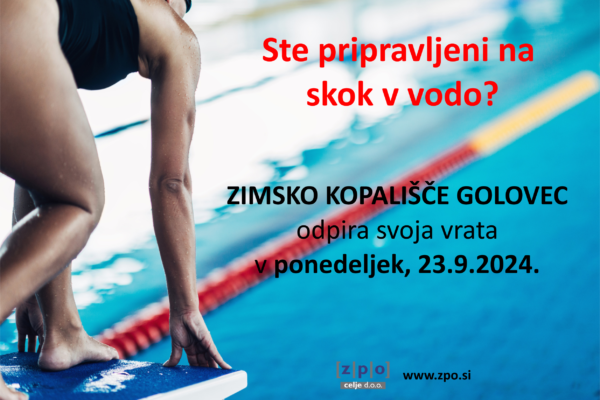 🏊‍♂️ Zimsko kopališče Golovec ponovno odpira svoja vrata! 🏊‍♀️