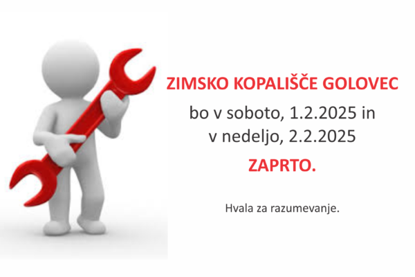 Nujna vzdrževalna dela.