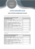 Letno kopališče – rekreacija