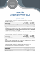 Drsališče – najem