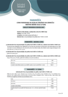 Cenik parkiranja v MOC