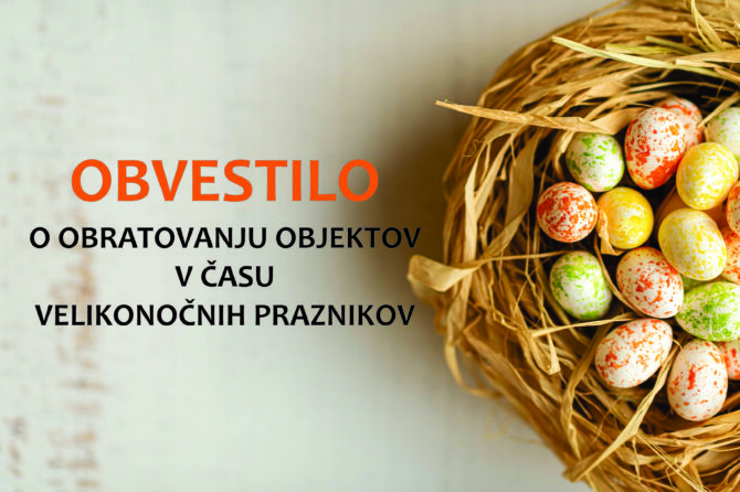🐣 OBVESTILO O OBRATOVANJU – VELIKONOČNI PRAZNIKI 🐣