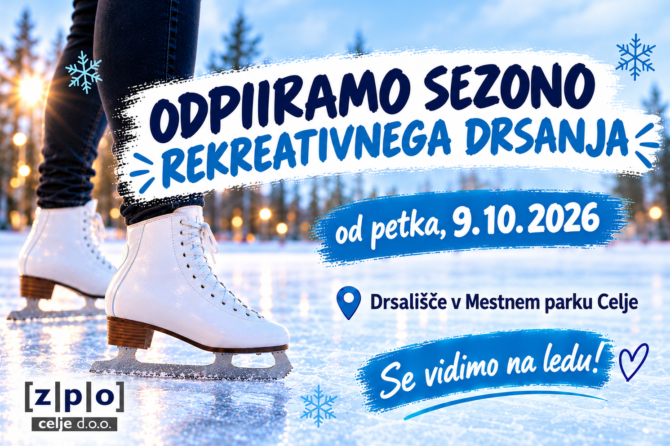 ⛸️ Rekreativno drsanje se vrača ❄️